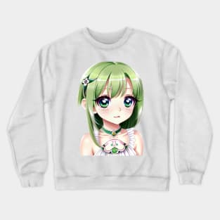 Leafina Everglow - Glimmering Forest Nymph Crewneck Sweatshirt